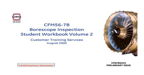 Cfm56 7b maintenance manual - lioing