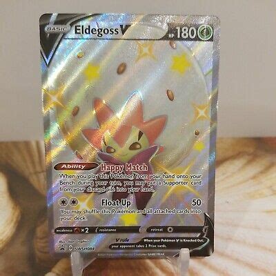 Eldegoss V Swsh Full Art Shiny Ultra Rare Pokemon Shining