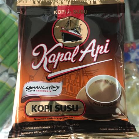 Jual Kopi Kapal Api SUSU Isi 10pcs Di Lapak Nurman SNACK Bukalapak