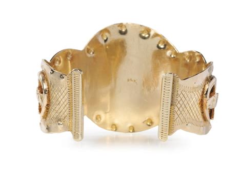 Gypsy Jewelry - Scarce American Cuff Bracelet For Sale at 1stDibs