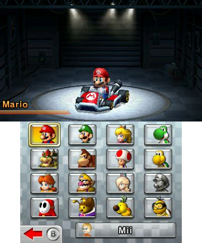 File:Mario Kart 7 Character Select Screen.png - Super Mario Wiki, the ...