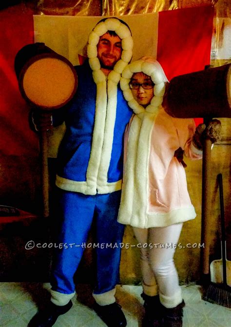 Chillingly Accurate Ice-Climbers Costumes from Super Smash Bros.