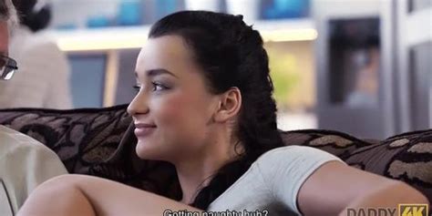 DADDY4K Pig Tailed Brunette Tastes Old Boner And Gets Nailed Rough Tnaflix