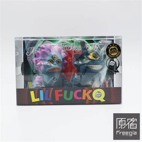 楽天市場TERRIBLE WHORE LIL FUCK Q リルアイコ リルヒロポン 期原宿明治通りFREEGIA CHOICE ソフビ フィギュア SOFUBI