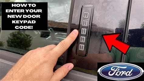 How To Get 2008 F350 Door Code With Scan Tool