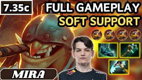 11000 AVG MMR Mira TECHIES Soft Support Gameplay Dota 2 Full Match