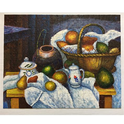 Ravensburger 300 Db Paul Cézanne Csendélet Kosárral Puzzleteka