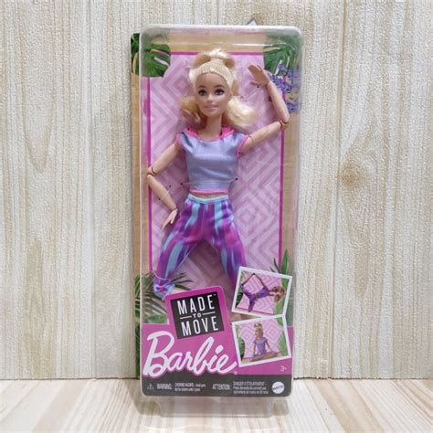 Barbie Doll Made To Move Doll With Flexible Joints Long Blonde