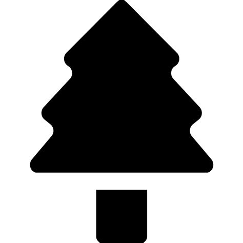 Triangular Tree Vector Svg Icon Svg Repo