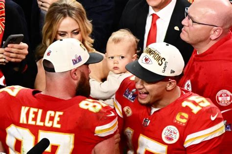 Patrick Mahomes' Son Gives Him Side Eye After 2024 Super Bowl Win | Us ...