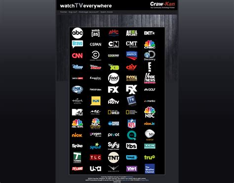 Watch TV Everywhere - Craw-Kan Telephone Cooperative