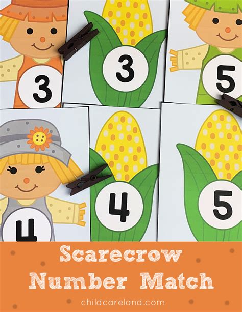 Scarecrow Number Match