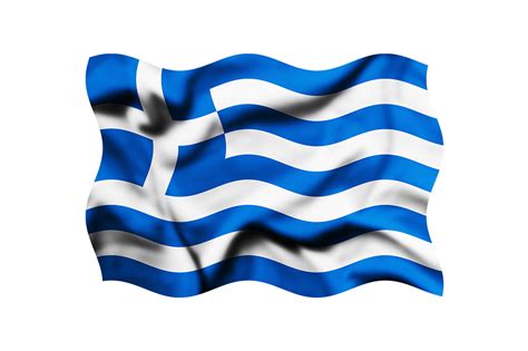 Waving Flag of GREECE Graphic by Creative Canvas · Creative Fabrica