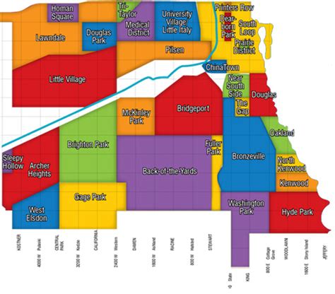 Chicago Neighborhood Map | Dream Town Realty