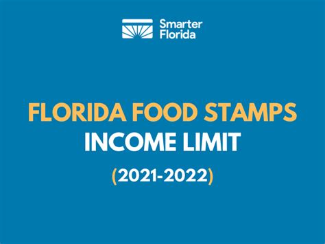 Florida Food Stamps Eligibility Income Chart Etta Olivia