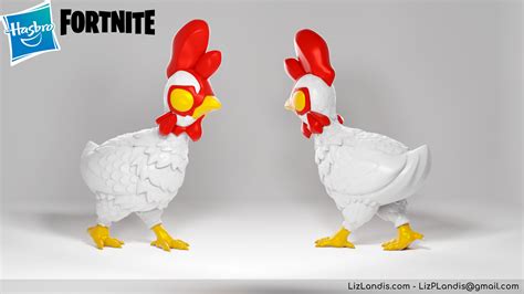 Liz Landis Hasbro Fortnite Victory Royale Series Chicken