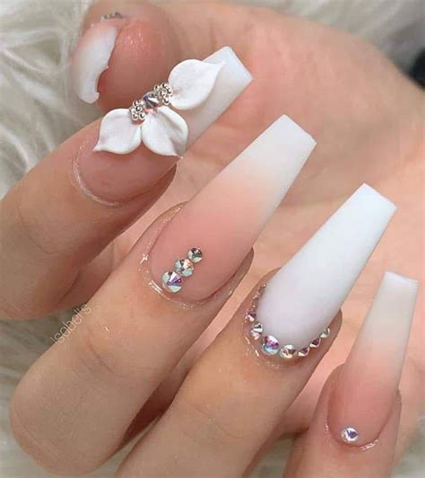 Pin De Cecy En Nails Lc Manicura De U As Manicura U As De Novia