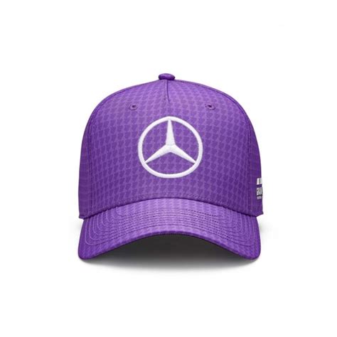 Mercedes AMG Petronas Lewis Hamilton Kinder Cap Violett