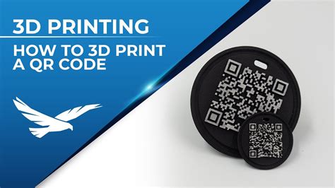 3d Printing Thursday How To 3d Print A Qr Code Youtube