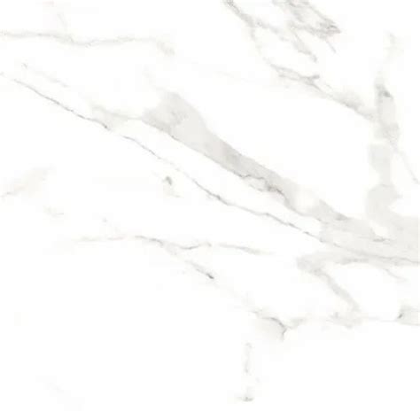 Glossy White Polished Glazed Vitrified Tiles 2x2 Feet 60x60 Cm At