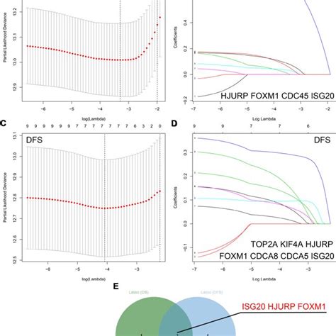 Identification Of Hub Genes Via Lasso Cox Regression Analysis A Download Scientific Diagram