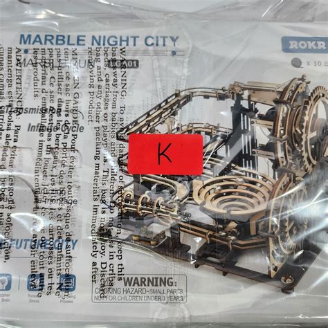 Rokr Marble Night City Marble Run D Wooden Puzzle Lga Sealed Unique