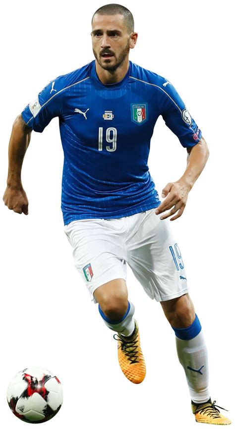 Leonardo Bonucci Italy football render - FootyRenders