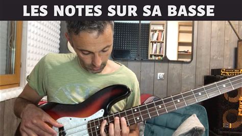 Débuter La Basse Les Notes Sur Sa Basse Youtube