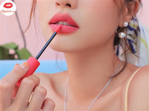 Review Son 3CE Velvet Lip Tint Enjoy Love Màu Hồng Nude