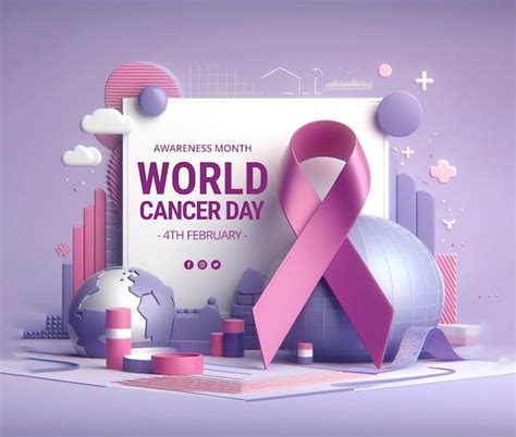 Premium Psd World Cancer Day Template