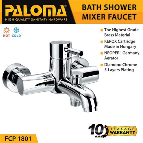 Jual Paloma Fcp Keran Shower Panas Dingin Shower Kran Bathub Mixer