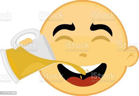 Vector Emoji Drink Beer Stock Illustration Download Image Now