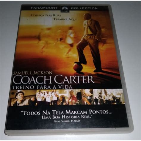 DVD Coach Carter Treino Para A Vida Shopee Brasil