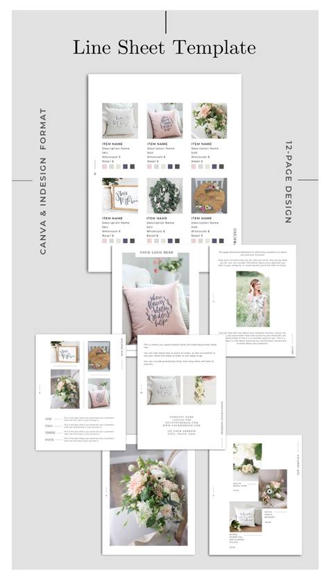 Detail Canva Line Sheet Template Koleksi Nomer 14