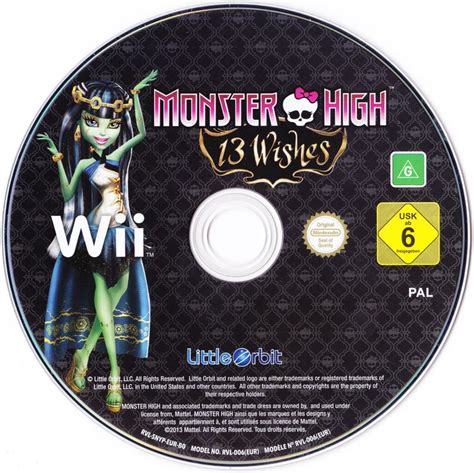 Monster High 13 Wishes 2013 Box Cover Art Mobygames