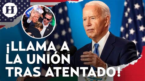 “diferencias Se Resuelven En Las Urnas No Con Balas” Biden Condena