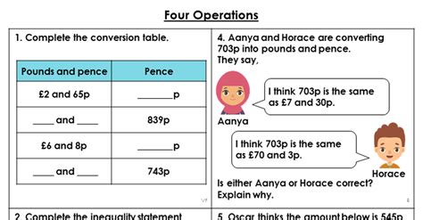 Year 4 Four Operations Lesson Classroom Secrets Classroom Secrets