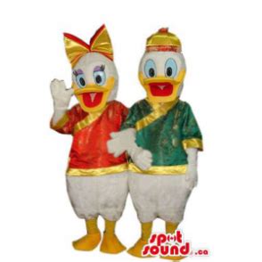 Donald E Margarida Da Disney Mascotes Casal Engrenagem Exotic