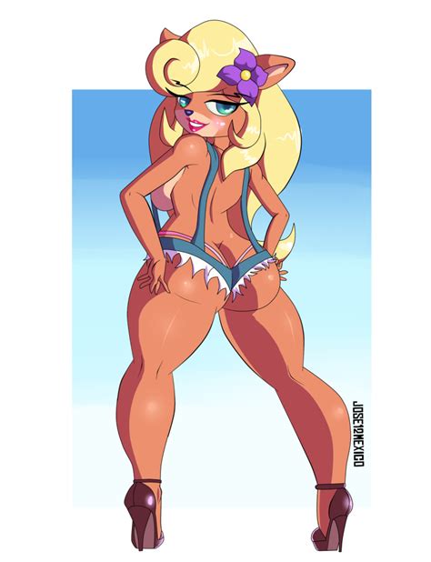 Rule 34 Activision Anthro Ass Back Boob Bandicoot Bedroom Eyes Bimbo Blonde Hair Breasts