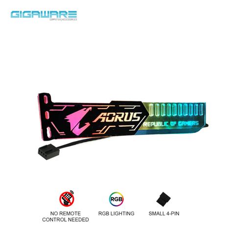 Rog Aorus Graphics Card Bracket Rgb Cm Graphics Card Companion