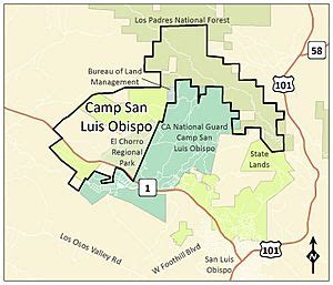 Camp San Luis Obispo Facts for Kids