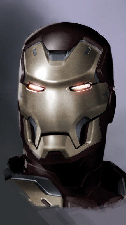 Iron Man Helmet Concept Art