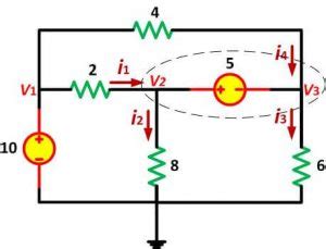 Supernode Analysis Wira Electrical