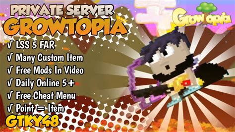 Free Role Mods In Video Growtopia Private Server Best GTPS 2024