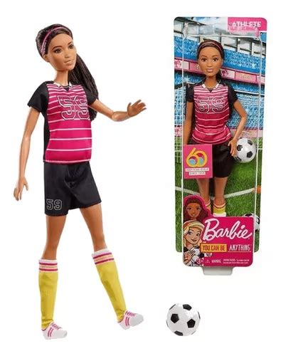 Boneca Barbie Profissões Jogadora De Futebol Edição 60 Anos