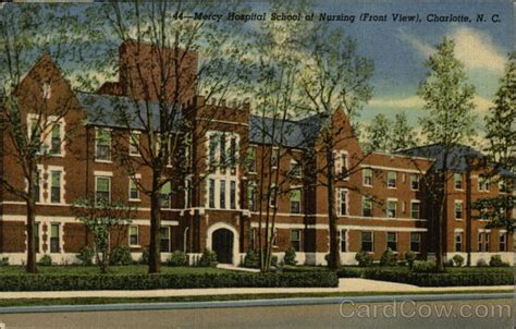 Mercy Hospital School of Nursing (Front View) Charlotte, NC