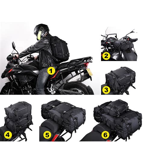 Rhinowalk Mt Mt Waterproof Motorcycle Bag Saddle Tail Side