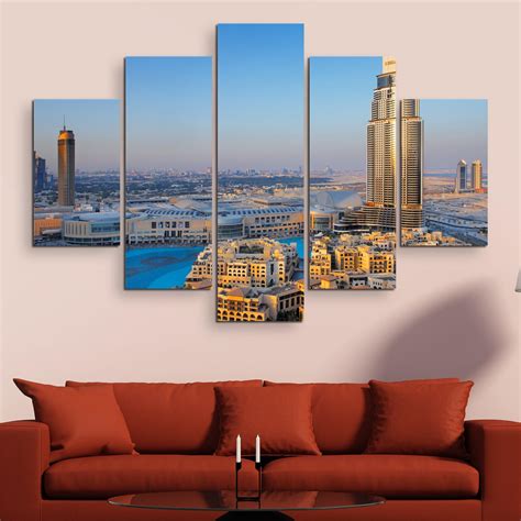 Downtown Dubai Piece Canvas Art Wall Decor Ca Go Canvas