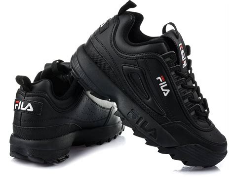 Fila Disruptor Low Wmn V Buty Sneakersy Damskie Czarne Czarny