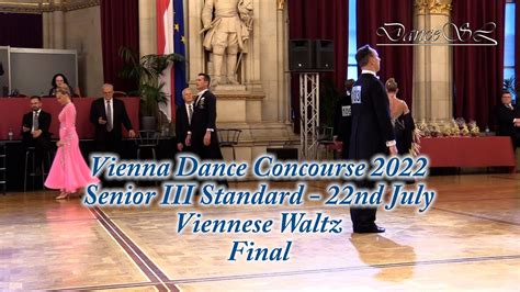 Vienna Dance Concourse 2022 Senior III Standard Viennese Waltz WDSF